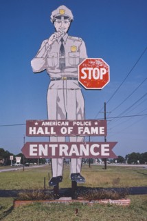 1980s America -   Police Hall of Fame, Titusville, Florida 1980