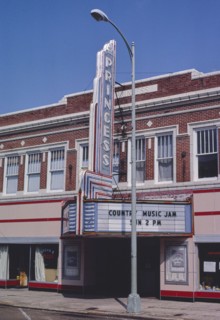1980s America -  Princess Theater, Columbus, Mississippi 1986
