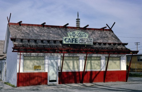 1980s America -   Lotus Cafe, Brigham City, Utah 1980