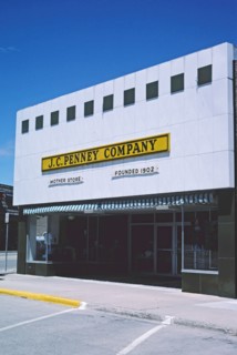 2000s America -  JC Penny mother store, Kemmerer, Wyoming 2004