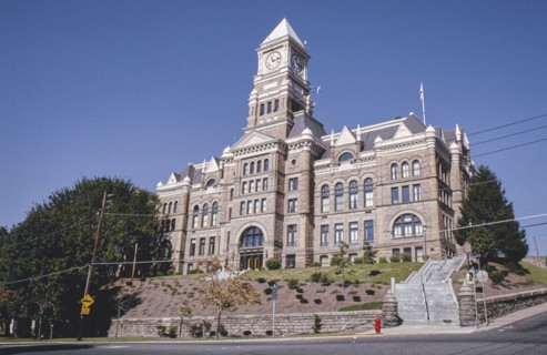 1990s United States -  Schuylkill County Courthouse, Pottsville, Pennsylvania 1995