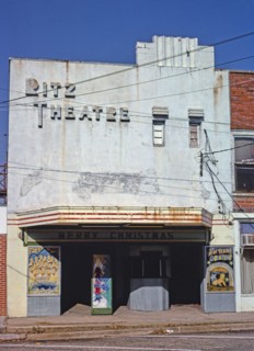 1970s America -  Ritz Theater, Centreville, Alabama 1979