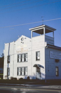 1980s United States -  Hanover Baptist Church, Baltimore Street, Hanover, Arkansas 1989