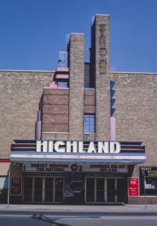 1980s America -  Highland Theater, St Paul, Minnesota 1984