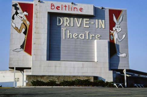 1980s America -  Beltline Drive-In, Grand Rapids, Michigan 1982