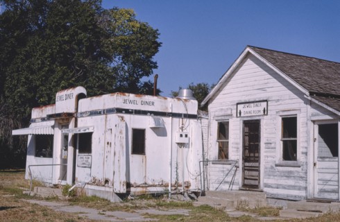 1990s America -   Jewel Diner & Dining Room, Mullen, Nebraska 1993