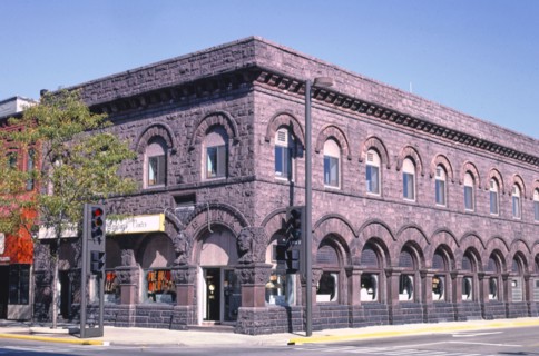 1980s United States -  Bank of 1st and Main, Fon Du Lac, Wisconsin 1988