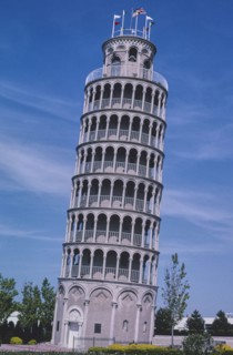 2000s United States -  Leaning Tower of Pisa YMCA, Leaning Tower of Niles / Touhy Avenue, Niles, Illinois 2003
