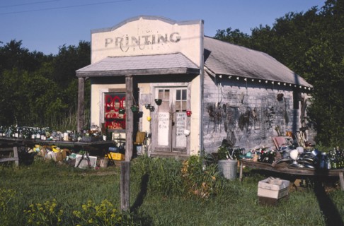 1980s America -  Junk store, Waco, Texas 1982