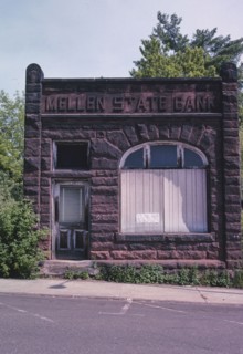 2000s United States -  Mellen State Bank, Main Street, Mellen, Wisconsin 2003