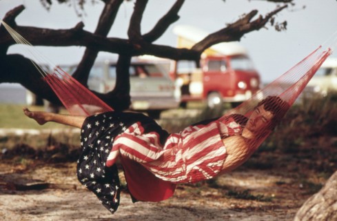American Dreams at Little Duck Key. Commercial Camping Sites and Travel Trailer Courts Have Sprung Up Throughout the Keys. Even on the Smaller Keys Like Little Duck, Where No Facilities Have Yet Been ...