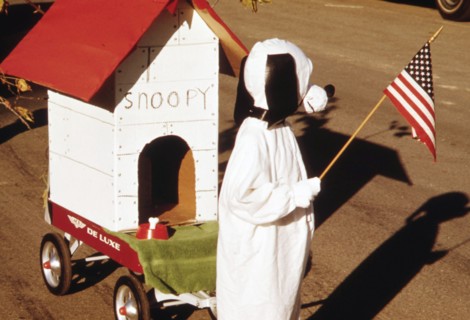 Participant in a Kiddies Parade, an Annual Event Held Early in the Evening During the Summer in New Ulm, Minnesota ca. 1975