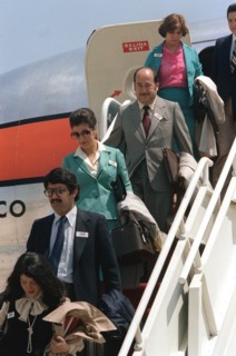 Mexican Congress members arrive in the USA
