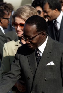 President Leopold Senigor of Senegal