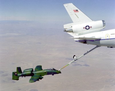 A-10A Thunderbolt aircraft