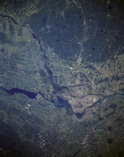 Earth observations taken from shuttle Discovery during STS-85 mission