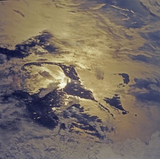 Earth observations taken from orbiter Discovery during STS-85 mission