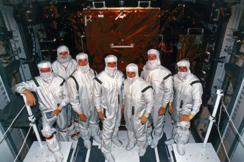 TS-82 crew members