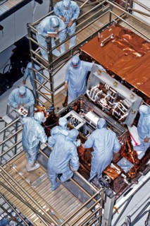 STS-82 crew members