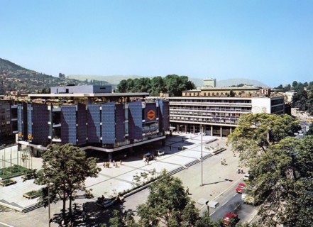 Shopping centre "Sarajka" in Bosnia Herzegovina ca. 1975