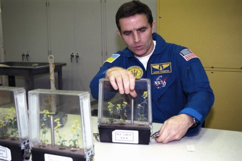 STS-87 Payload Specialist Leonid Kadenyuk of the National Space Agency of Ukraine (NSAU) ca. 1997