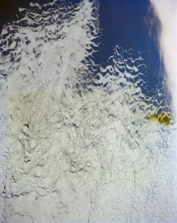Breakup of Pack Ice, Antarctic Ice Shelf