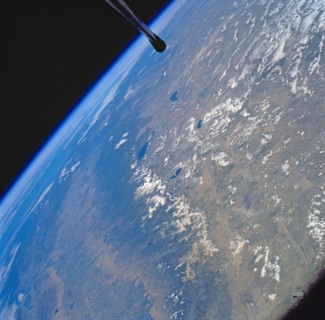1994 - Sierra Nevada Mountain Range as seen from STS-58