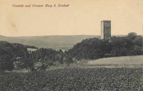Viadukt uns Greener Burg bei Einbeck
