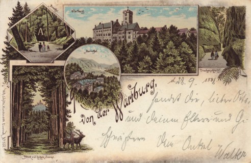Wartburg à Eisenach