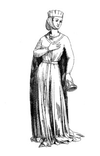 lady with Rock