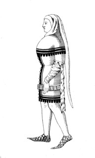 noble men's costume with Gugel