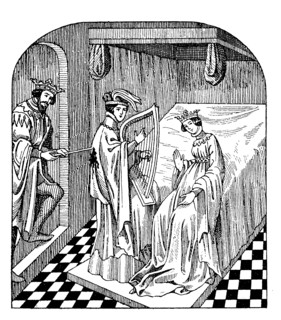 Most important royal English and French costume from the end of the 14th century
