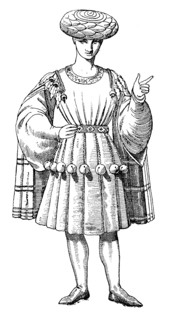 Schellentracht is the name given to a costume commonly worn by men and women