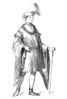 French nobleman in Zatteltracht