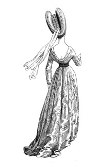 lady wearing Wulsthaube