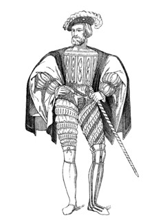 french costume um 1525