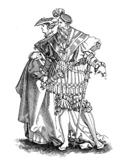 Noble Germanic couple from 1538