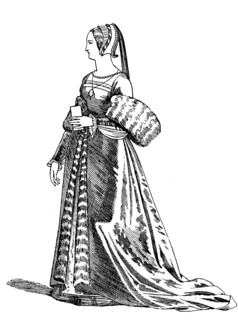 french lady on the court of king Franz I.