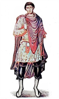 Frankish prince from the second half of the 9th century