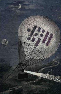 Die Übermittlung von Signalen mit Ballons