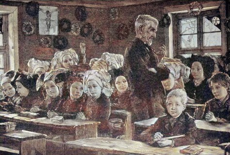 A school in the Lausitz