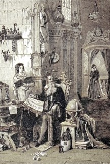 the study room of the astrologer
