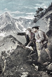 hunting for chamois