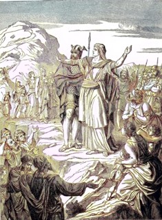 Deborah. According to the Book of Judges chapters 4 and 5