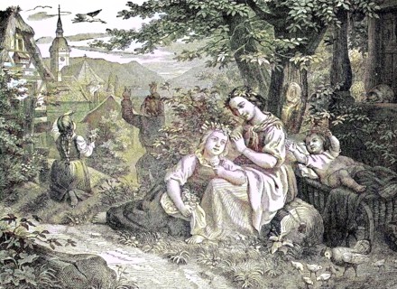 Pentecost outdoors