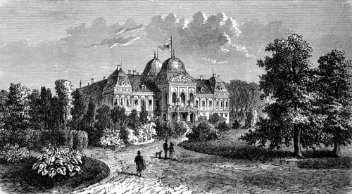 Gödöllö Castle in the region of Central Hungary