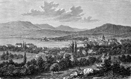 Gmunden in the Salzkammergut region of Austria