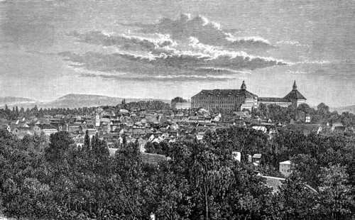 View of Gotha in Thuringia