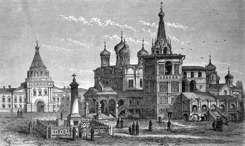 The Ipatios Monastery of the Holy Trinity in the Russian city of Kostroma