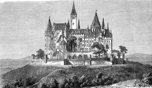 Hohenzollern Castle after its restoration